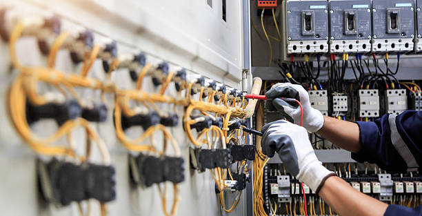 Professional Electrician technician working in Warwick, RI